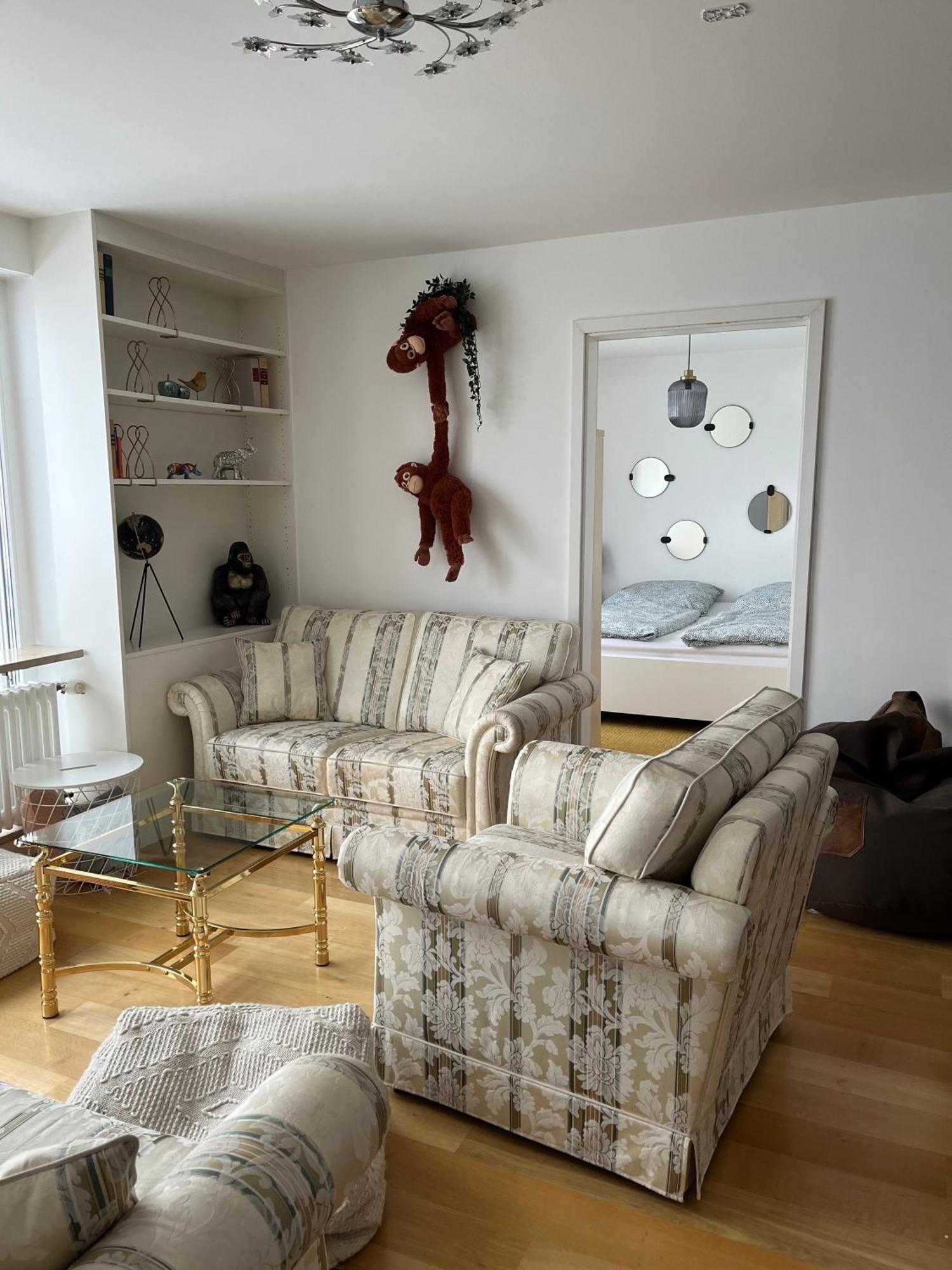 Апартаменты Penthouse Perfekt Fuer Teams, Familien Und Gruppen Бад-Мергентхайм Экстерьер фото